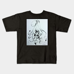 3rd Eye Octopus Kids T-Shirt